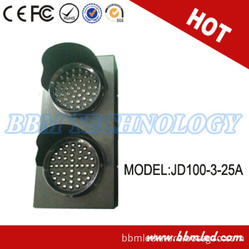 Red Green100mm LED Traffic Light of Cold-Rolled Sheet Housing